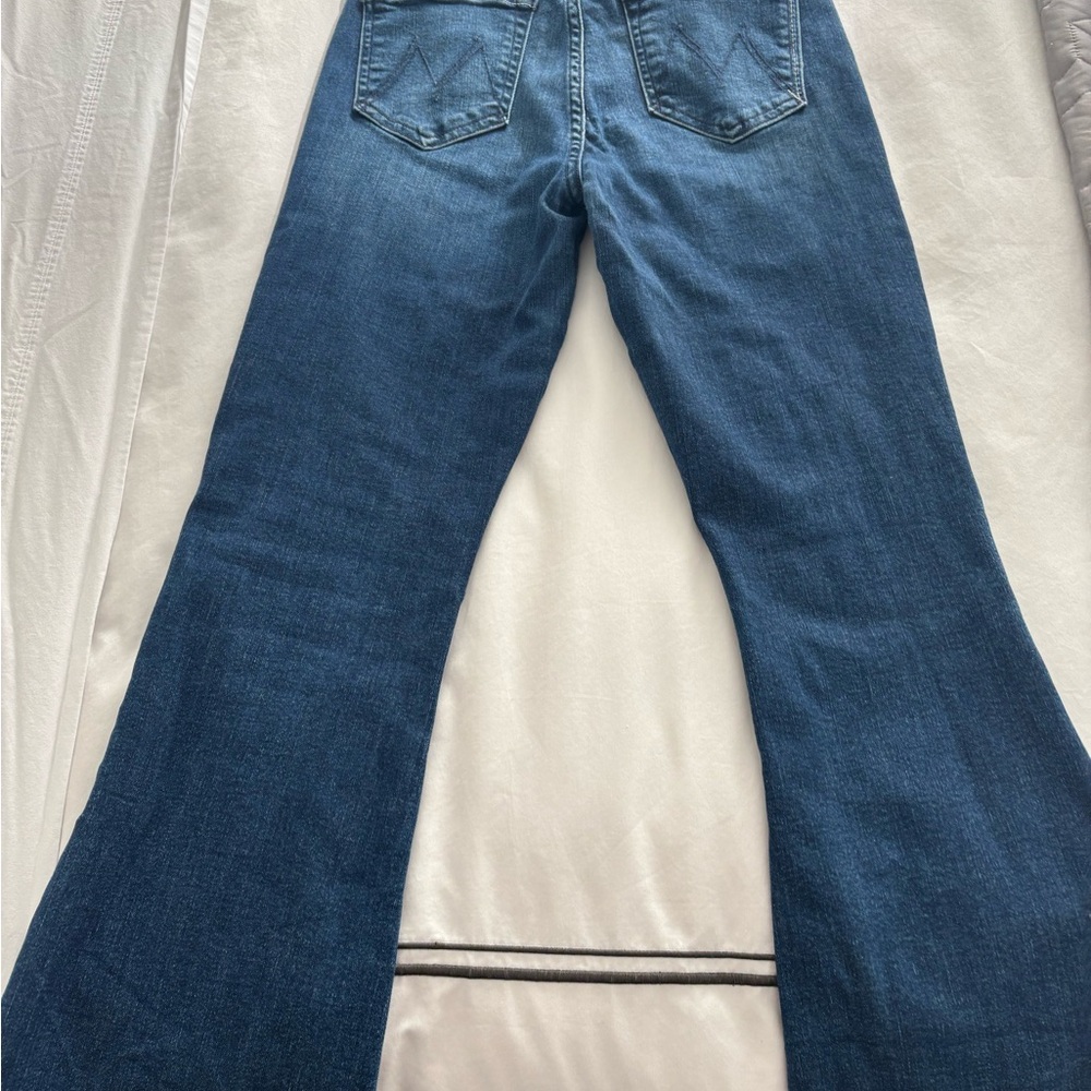 MOTHER Dark Blue flare Leg Jeans
26”